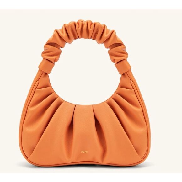 JW PEI
GABBI RUCHED HOBO HANDBAG -ORANGE / New - Picture 1 of 5